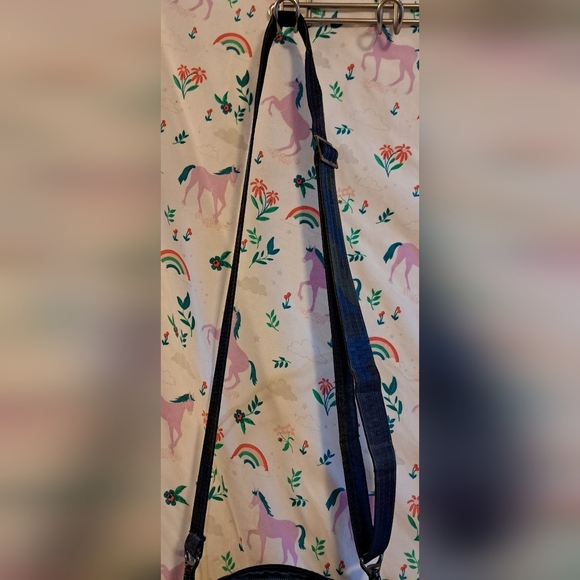 Lug Can Can Dark Tone Nylon Camo Hiking Outdoor Purse Bag w/ Bottle Holder - Picture 11 of 16